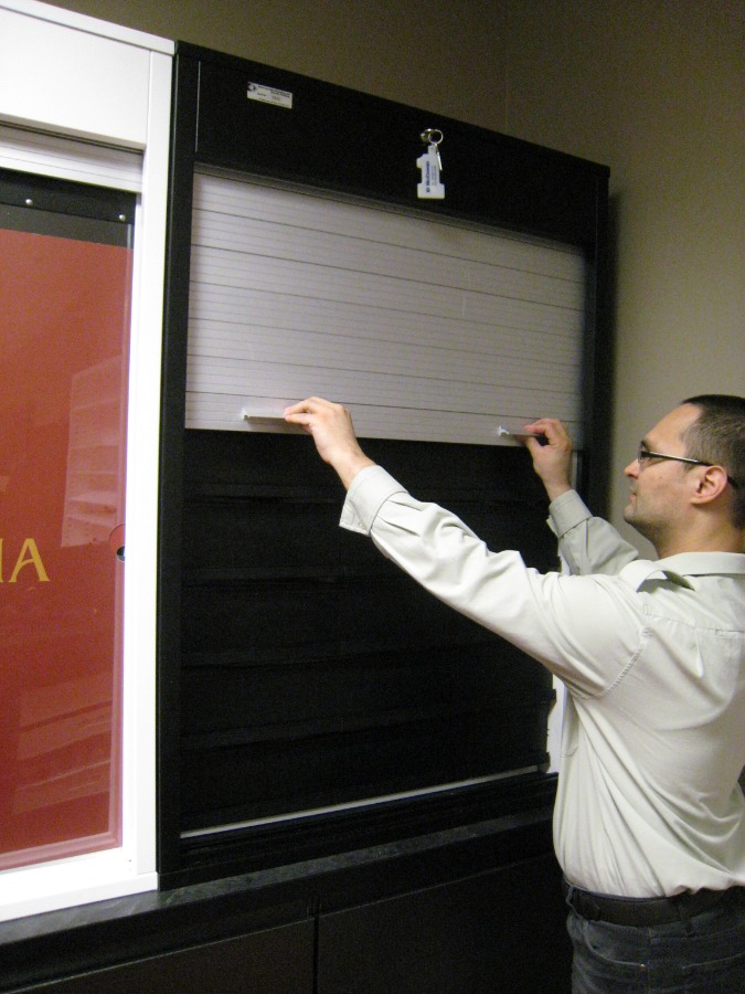 Tobacco Cabinet - Door Open