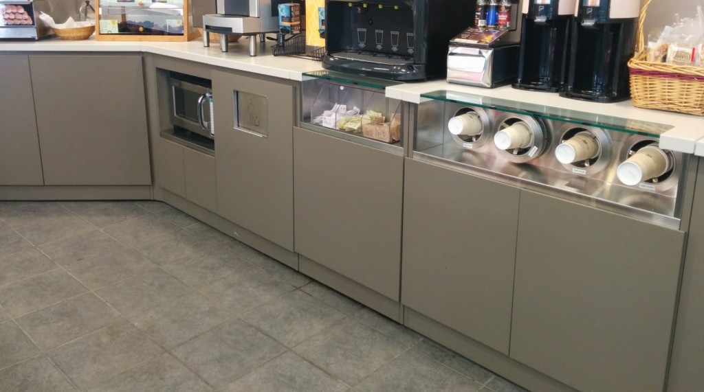 13. Convenience Store Coffee Service Counter