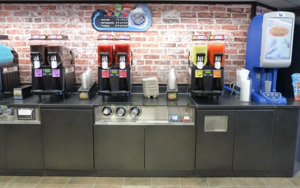 5. Convenience Store Beverage Service Counter