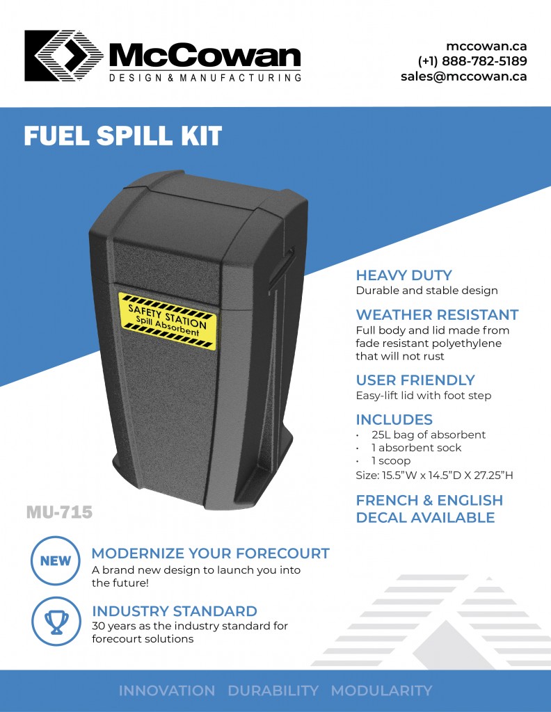 MU-715 Fuel Spill Kit 