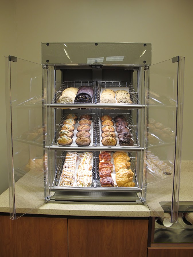 Pastry Display with LED lighting