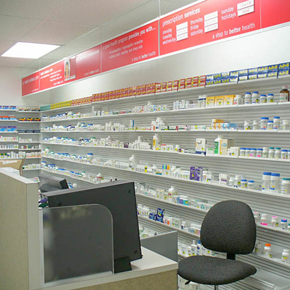 Pharmacy shelving 1
