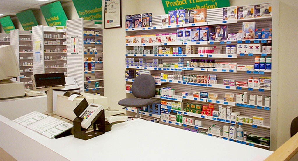 Pharmacy shelving 2