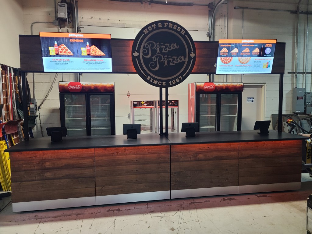 Mobile Stadium Food Counters