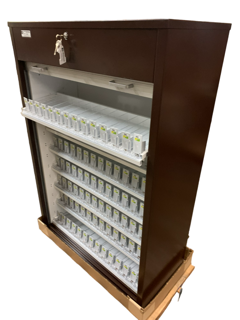 Tobacco/ Vape & Cannabis Cabinet (above counter security)